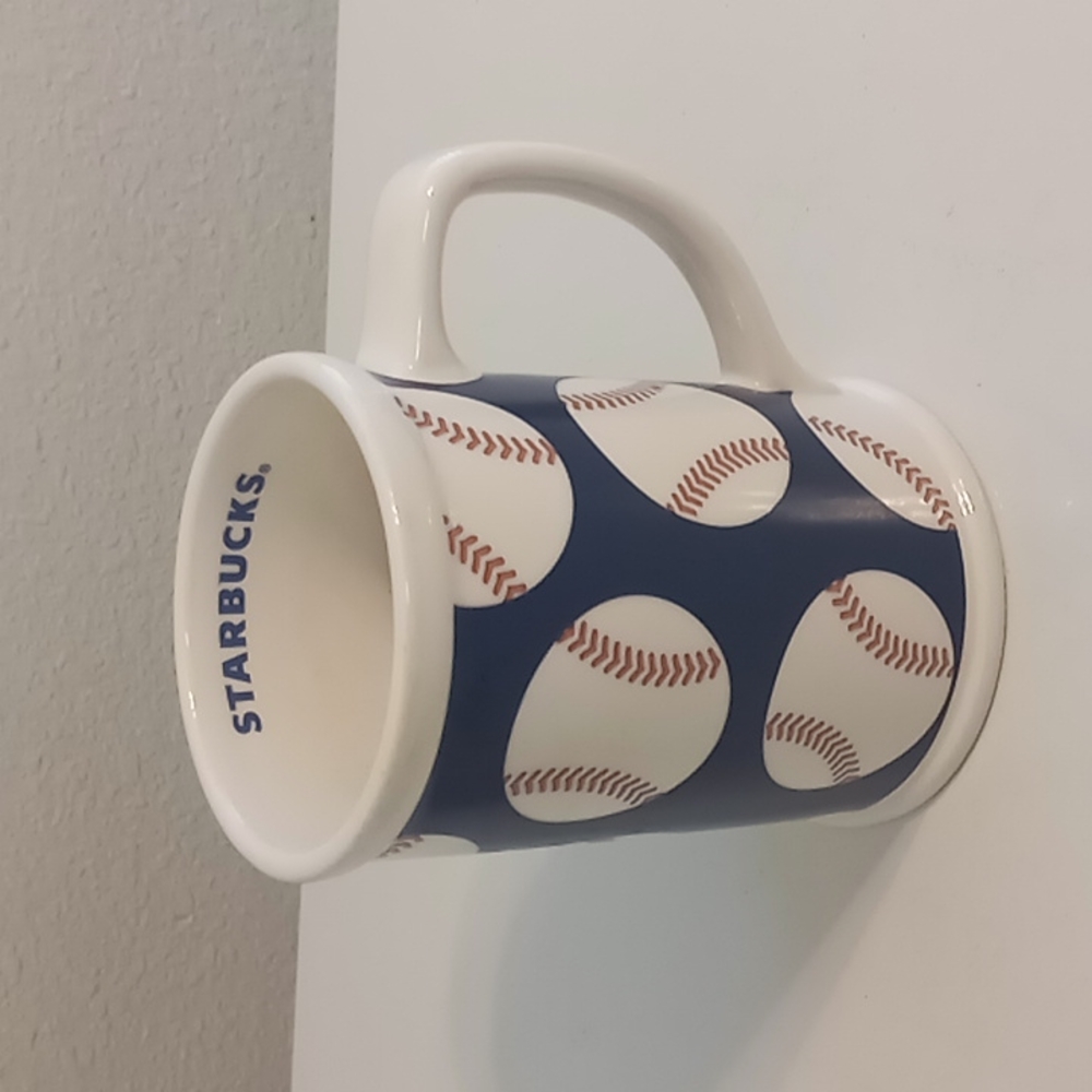 Baseball Starbucks Mug 16oz